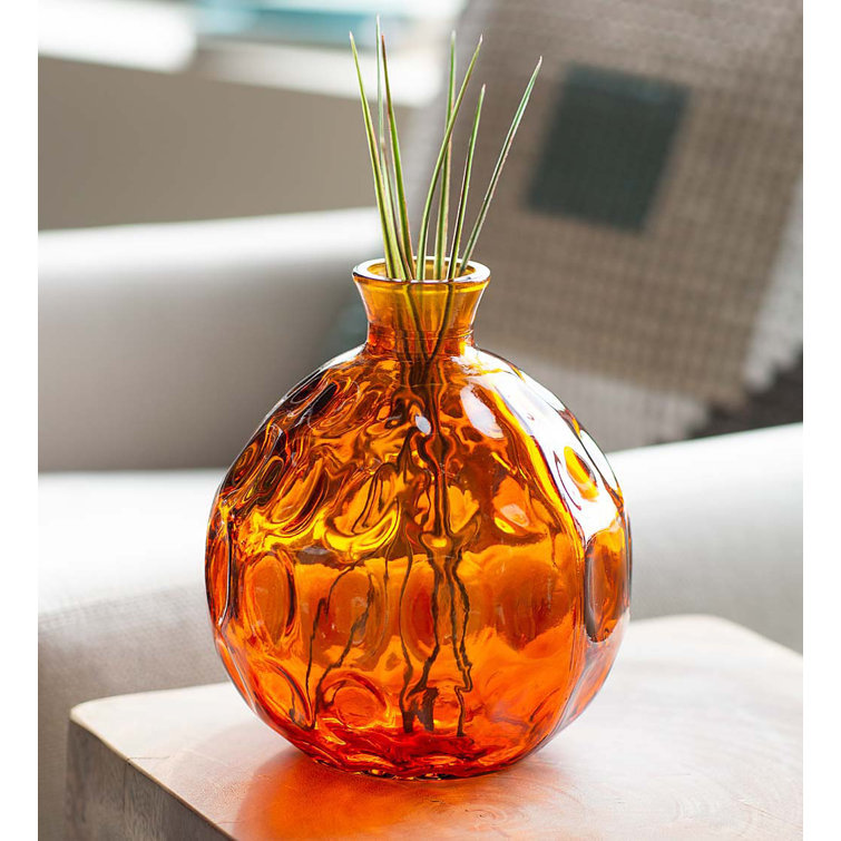 Dovecove Hartshorne Glass Table Vase Wayfair